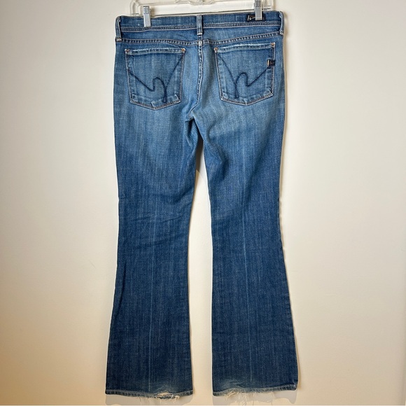 Y2K Citizens of Humanity Ingrid 002 Low Waist Flare Jeans Bootcut Denim W30 - Picture 2 of 13